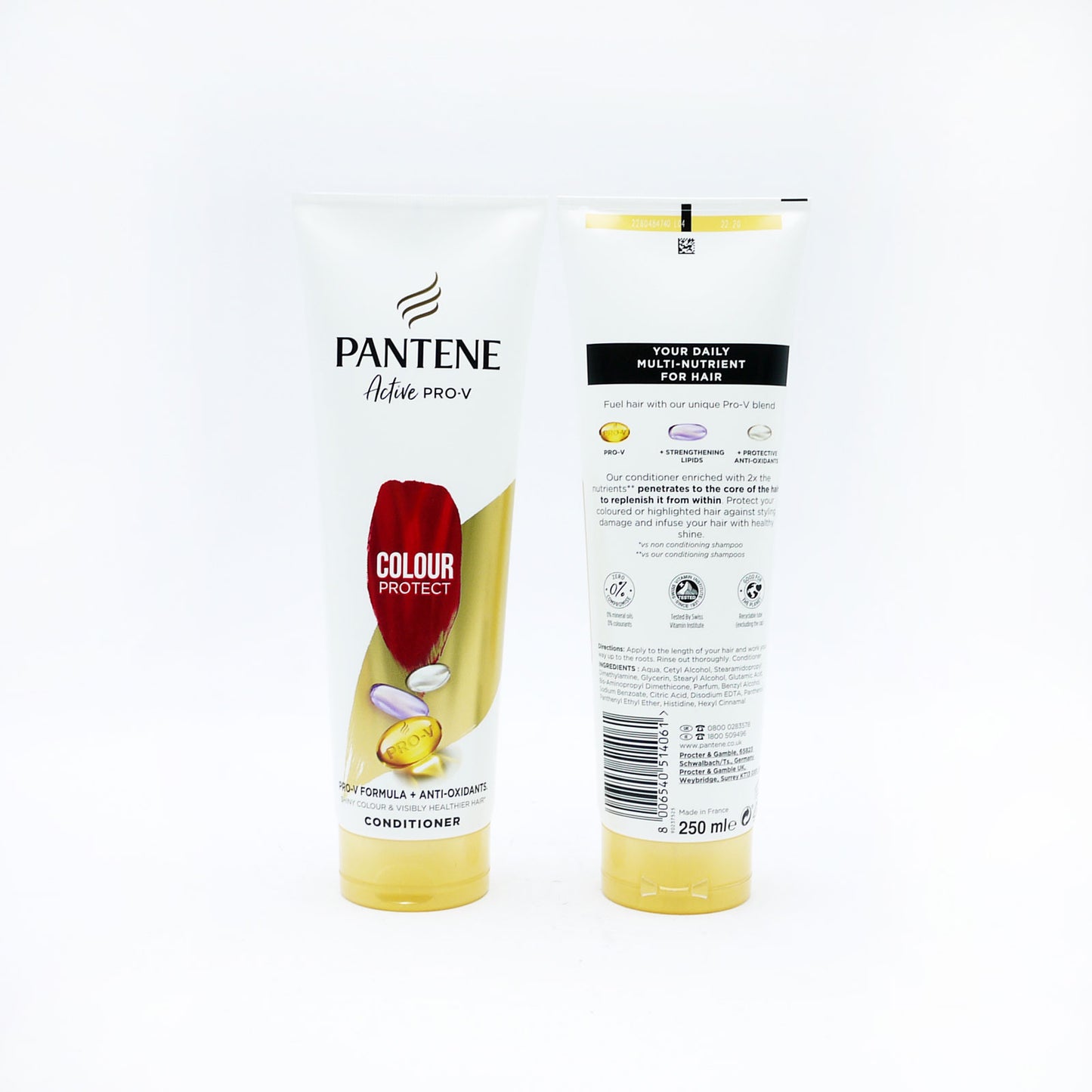 APRÈS-SHAMPOOING PANTENE PROTECTION COULEUR 250ml