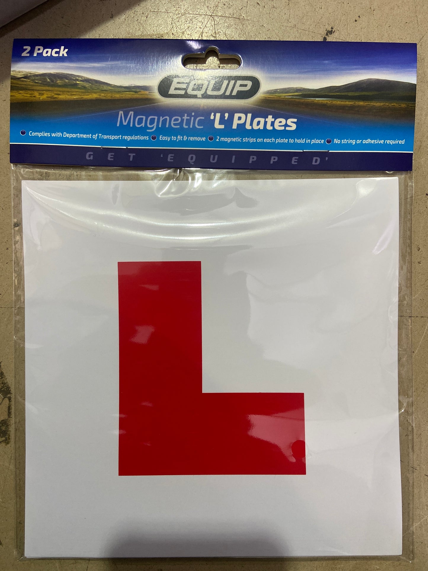 EQUIP MAGNETIC L PLATES