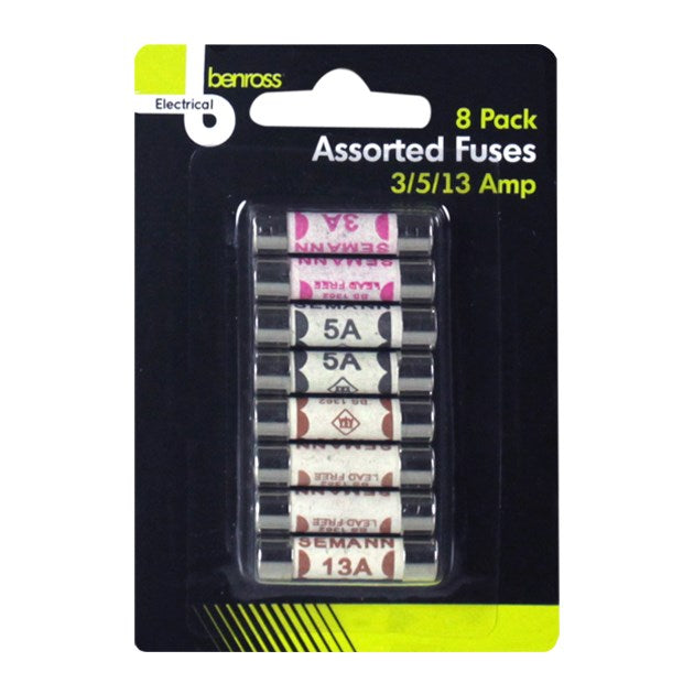 Fusibles assortis 8 pièces