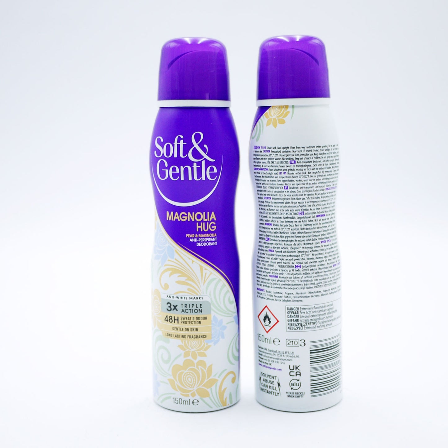 SOFT & GENTLE A/P DEO MAGNOLIA HUG 150ml