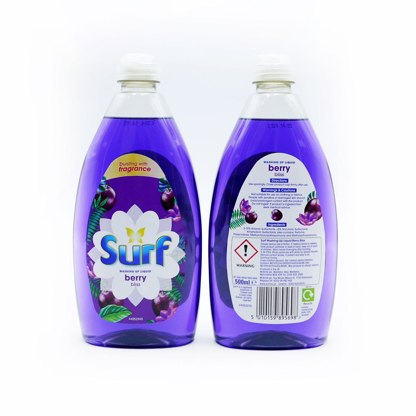 LIQUIDE VAISSELLE SURF BERRY BLISS 500ML