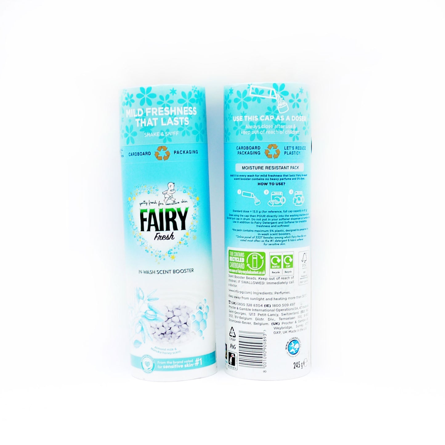 FAIRY FRESH BEADS BOOSTER DE PARFUM POUR LESSIVE(D) 245GM