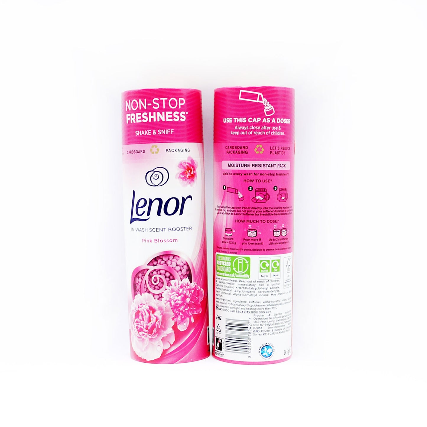 LENOR BILLES PARFUMÉES FLEURS ROSES(D) 245G