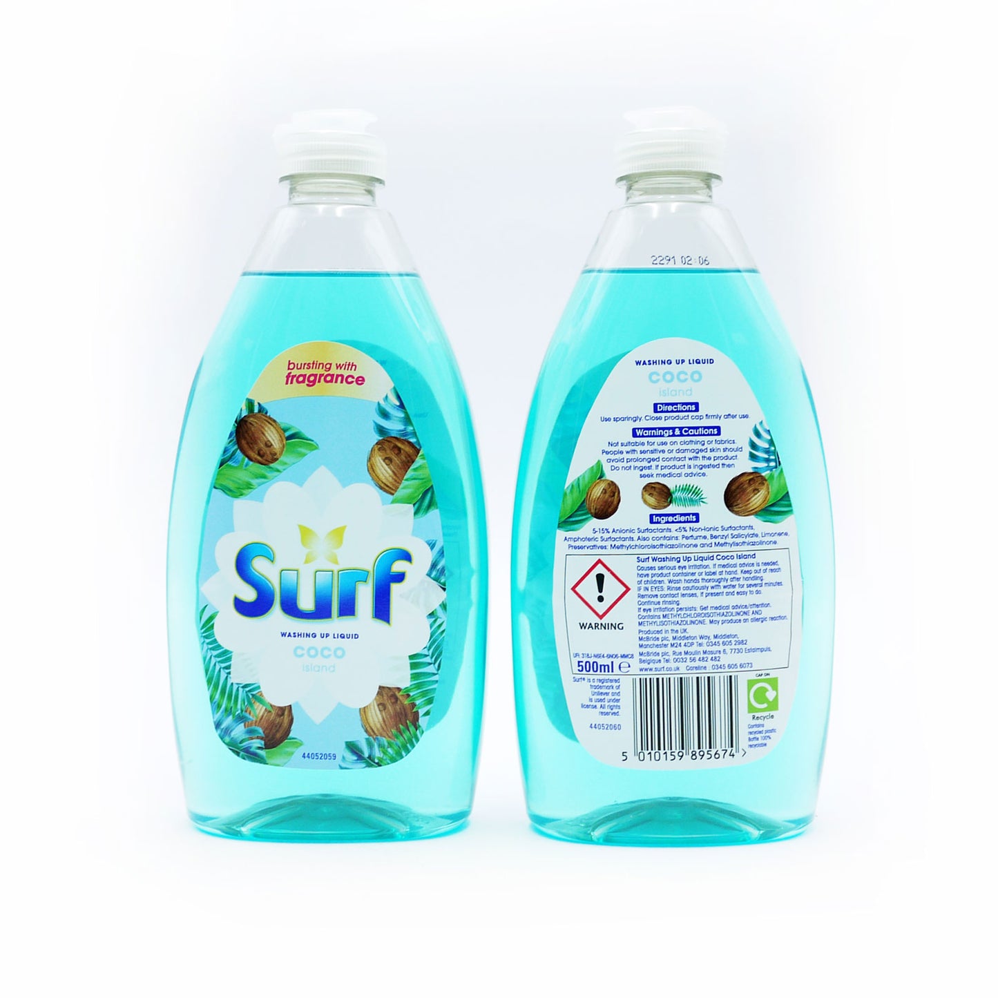 LIQUIDE VAISSELLE SURF COCO ISLAND 500ML