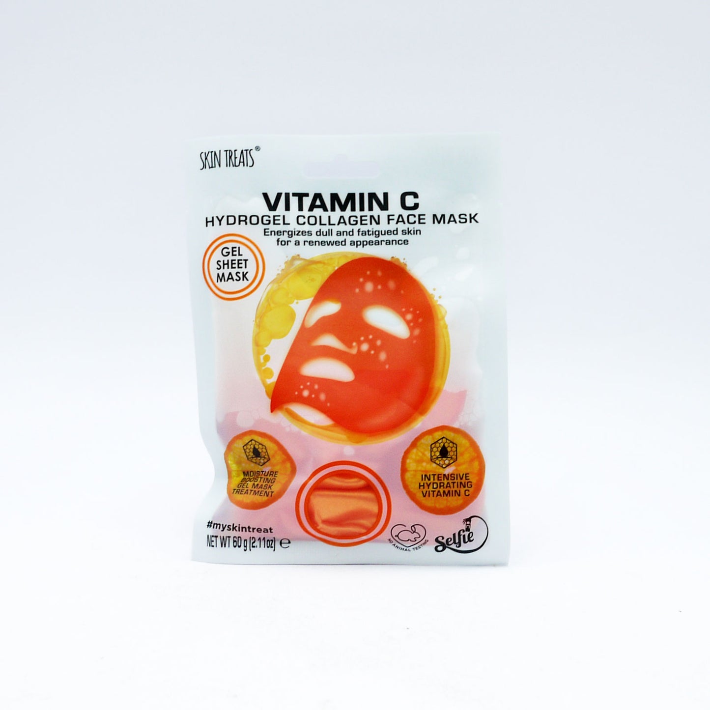 MASQUE VISAGE HYDROGEL SOINS DE LA PEAU VIT C & COLLAGÈNE (J)