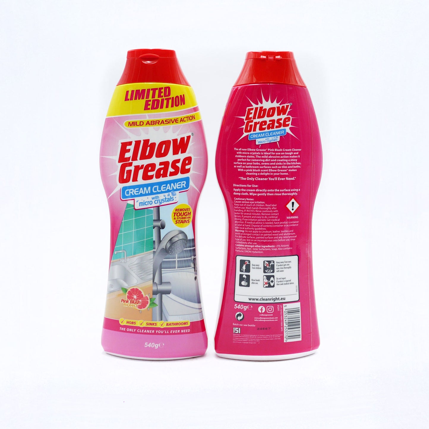 CRÈME DE NETTOYAGE ROSE ELBOW GREASE 500g