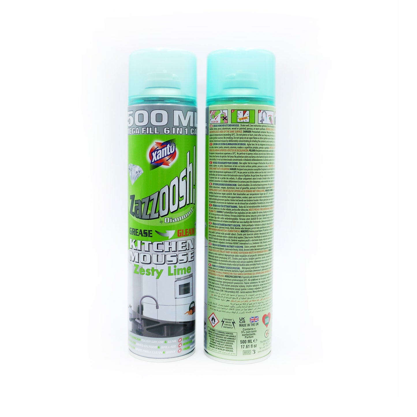 MOUSSE DE CUISINE XANTO ZAZZOOSH 500ML