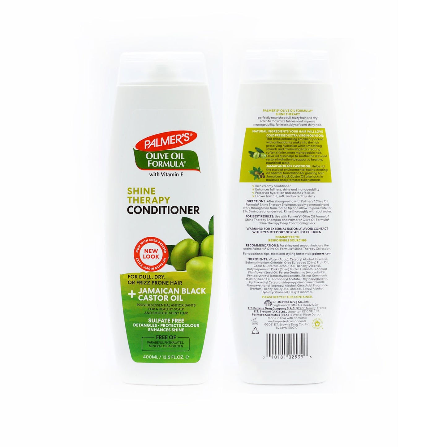 APRÈS-SHAMPOOING FORMULE HUILE D'OLIVE PALMER'S 400ml