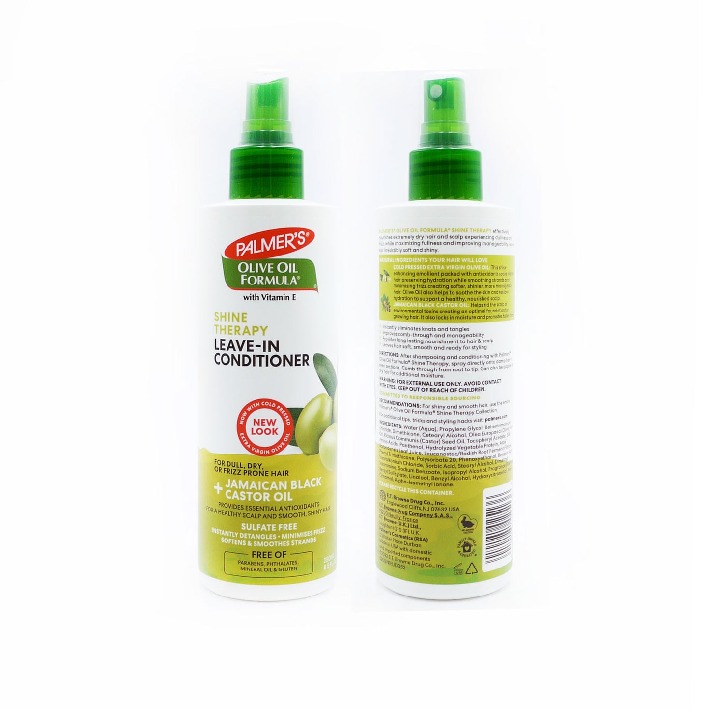 PALMERS SOIN SANS RINÇAGE FORMULE HUILE D'OLIVE 250ml