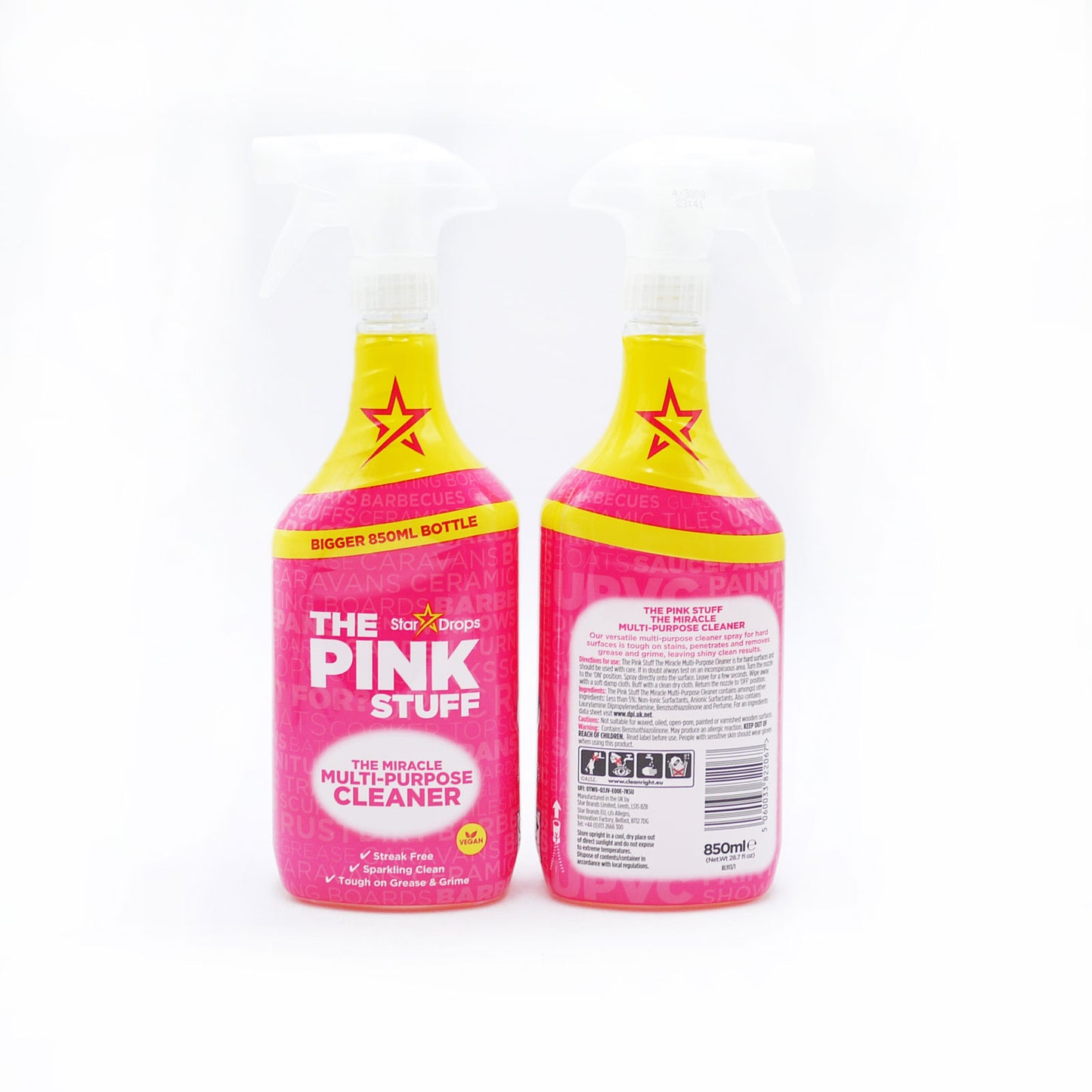 THE PINK STUFF NETTOYANT MULTI-USAGES 850ML