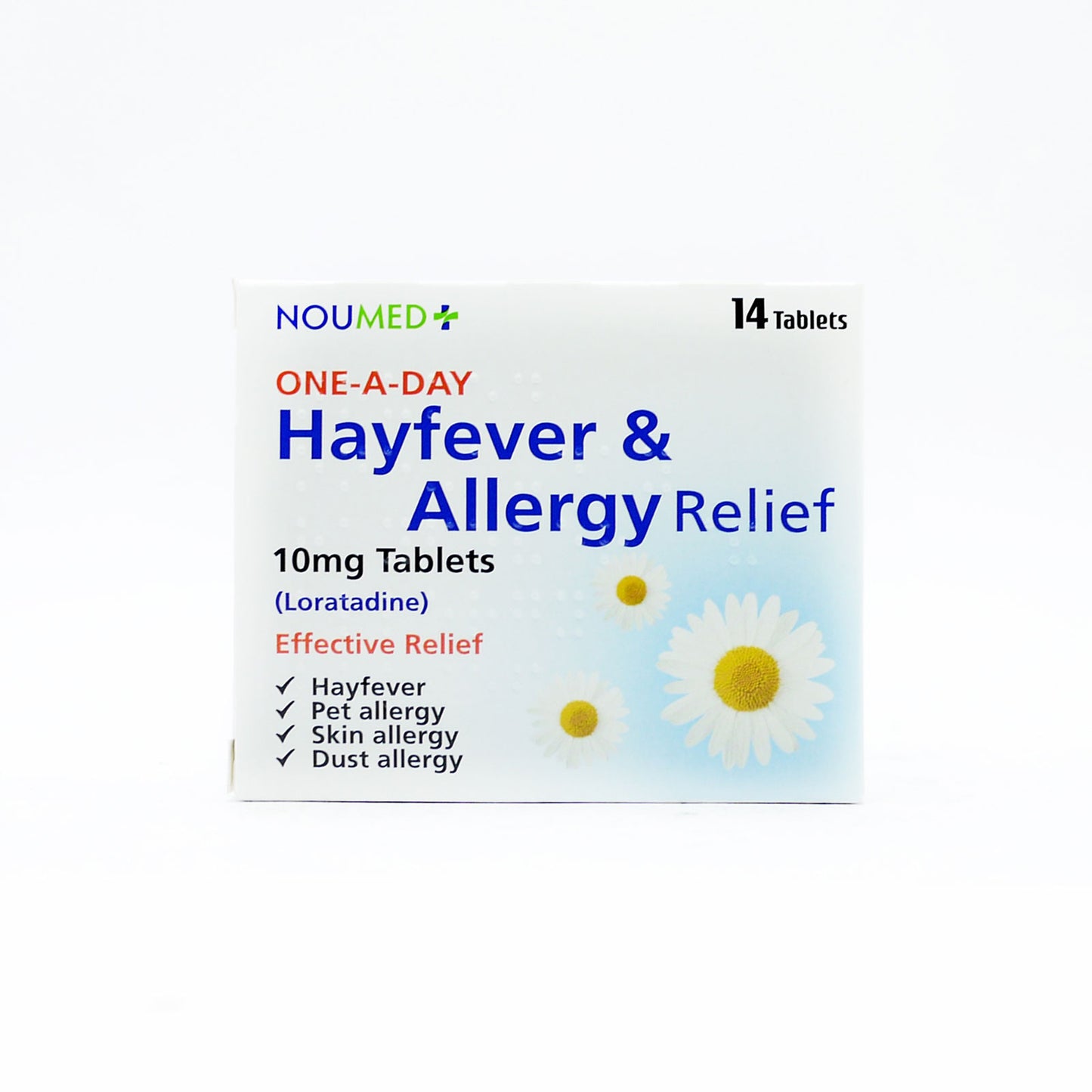 NOUMED LORATADINE SOULAGEMENT RHUME DES FOINS 10MG 14 COMPRIMÉS