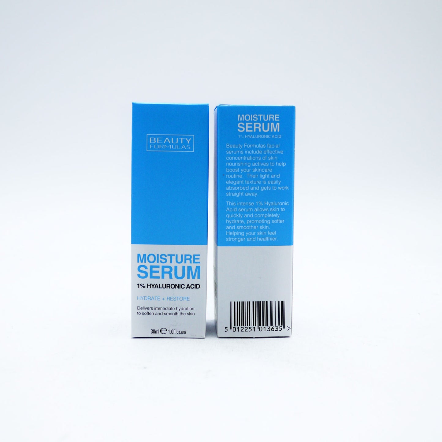 BEAUTY FORMULAS MOISTURE HYALURONIC ACID SERUM 30ML