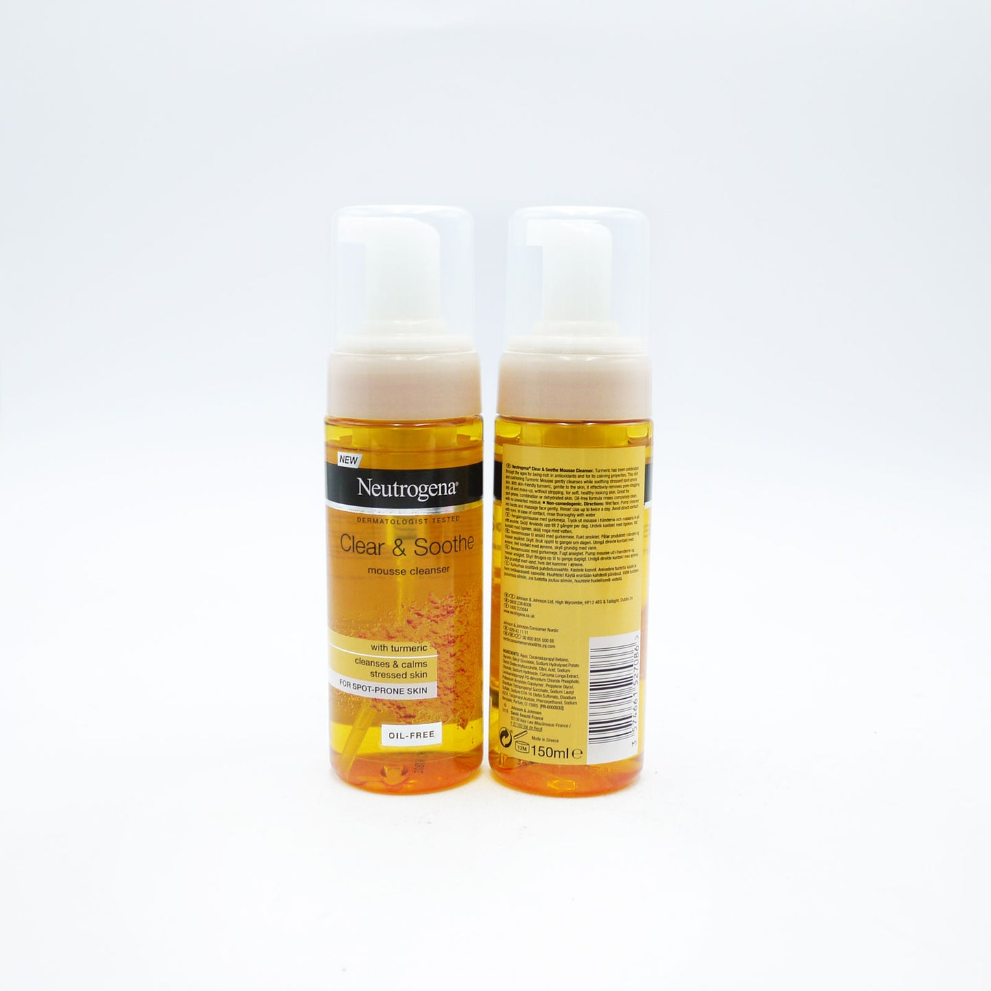 NEUTROGENA NETTOYANT MOUSSE APAISANT & PURIFIANT 150ML