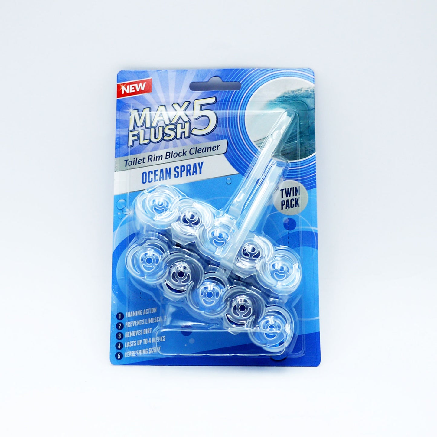 MAX FLUSH 5 JANTES JUMELLES OCÉAN 2x45g