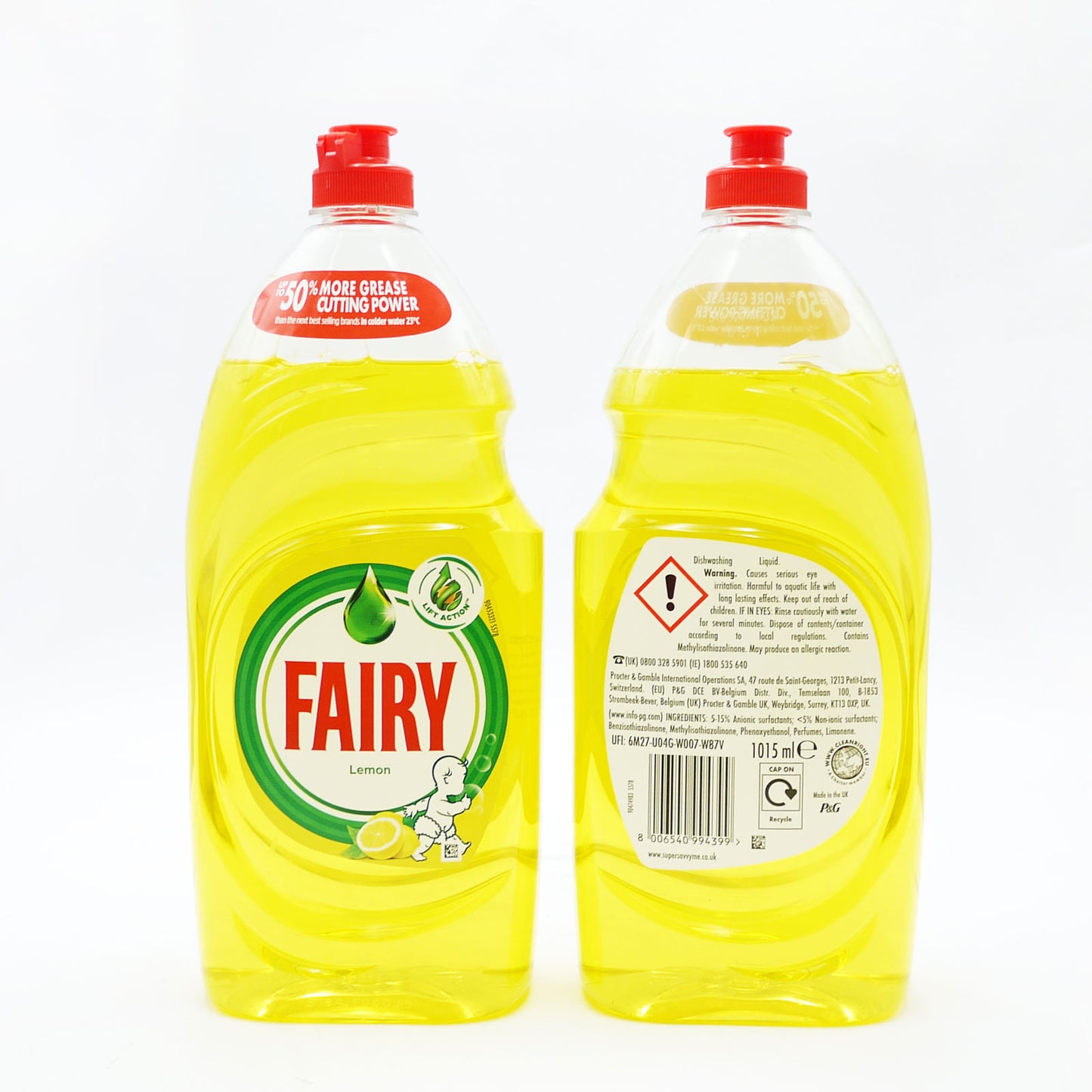FAIRY LIQUIDE VAISSELLE CITRON 1015ML