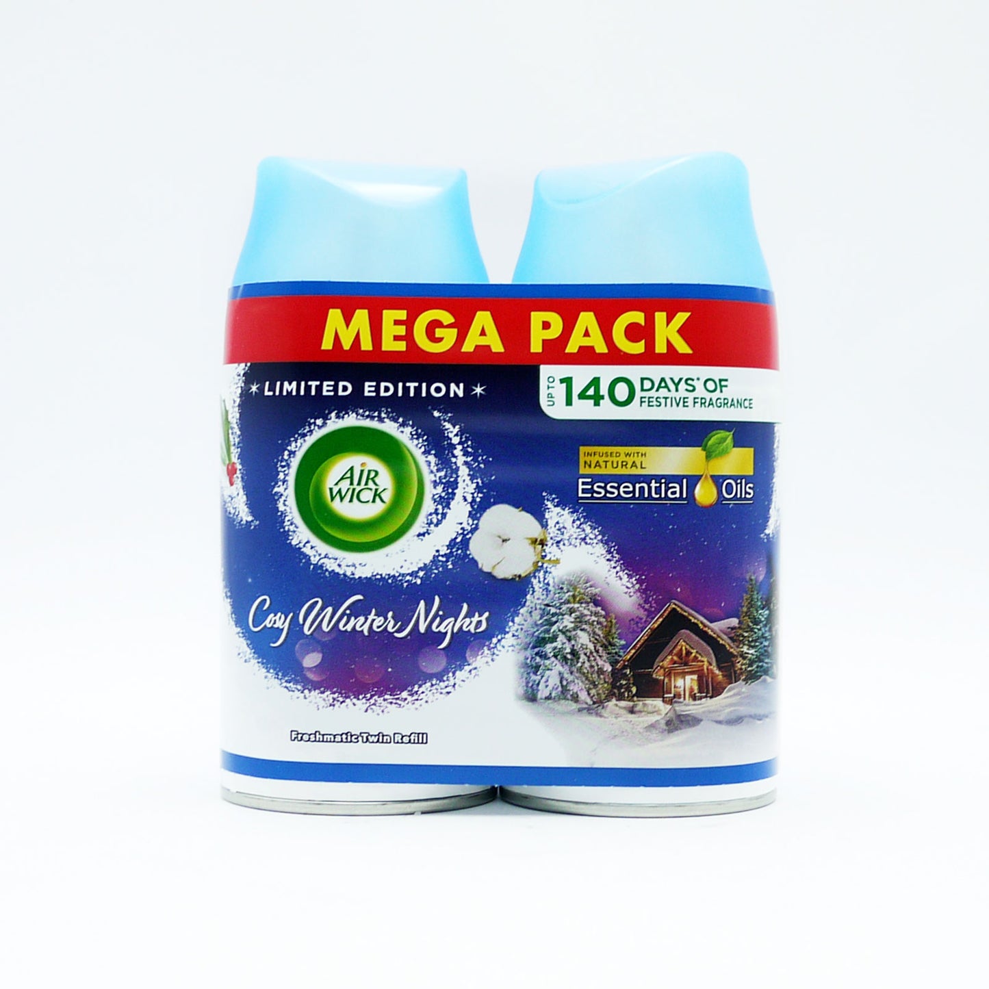 AIRWICK FRESHMATIC RECHARGE DOUBLE NUITS D'HIVER (C) 2X250ML