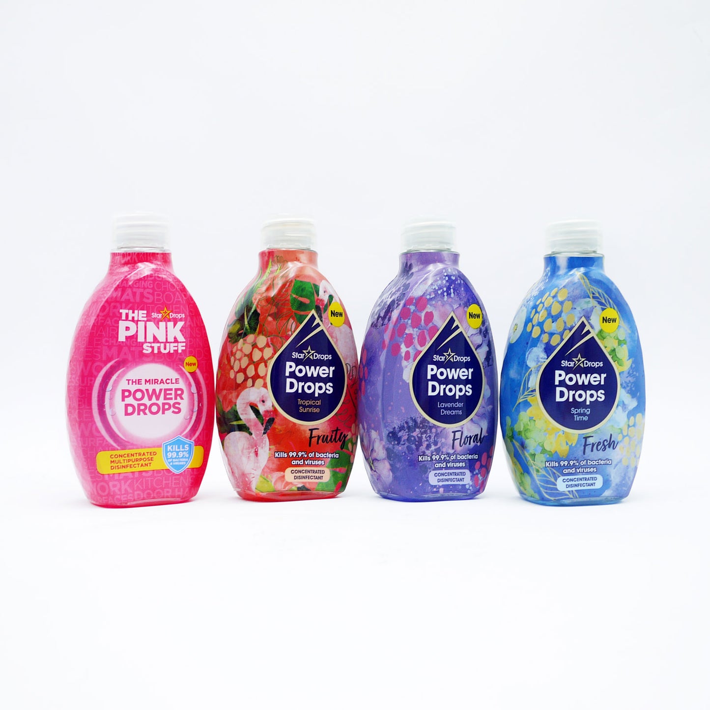 STARDROPS POWERDROPS DÉSINFECTANT CONCENTRÉ ASSORTIMENT