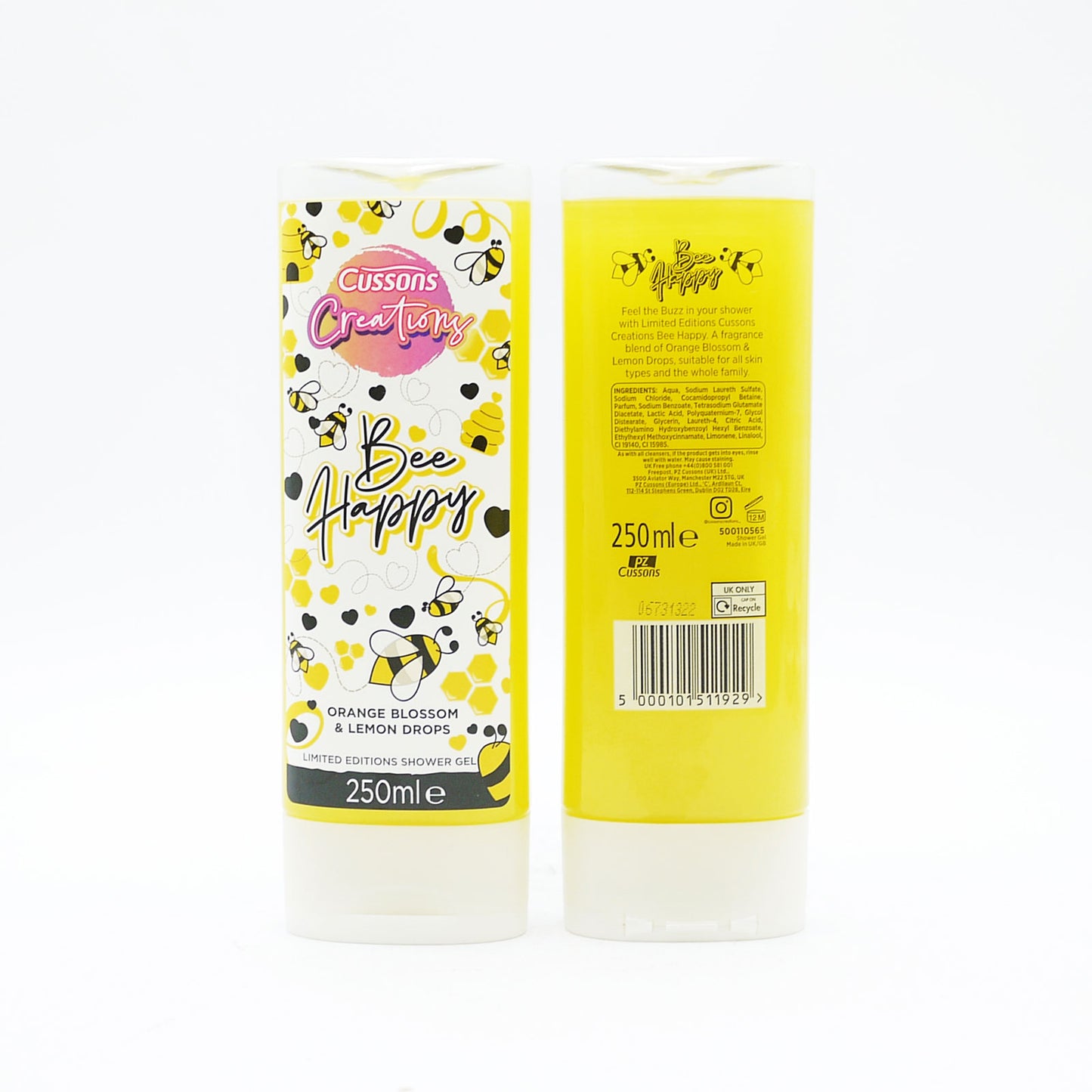 CUSSONS CREATIONS SHOWER GEL BEE HAPPY 250ml