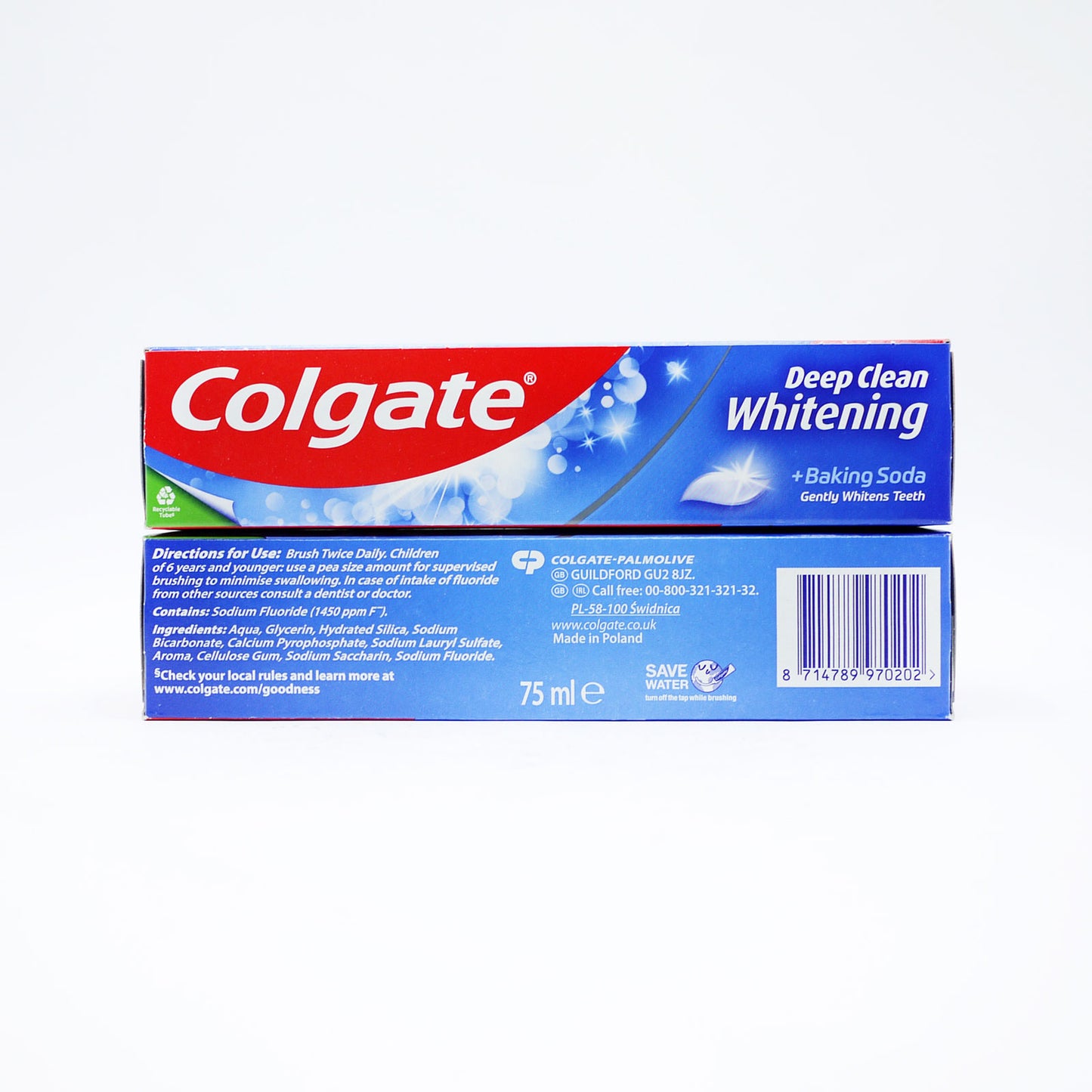 DENTIFRICE BLANCHISSANT NETTOYAGE EN PROFONDEUR COLGATE 75ml