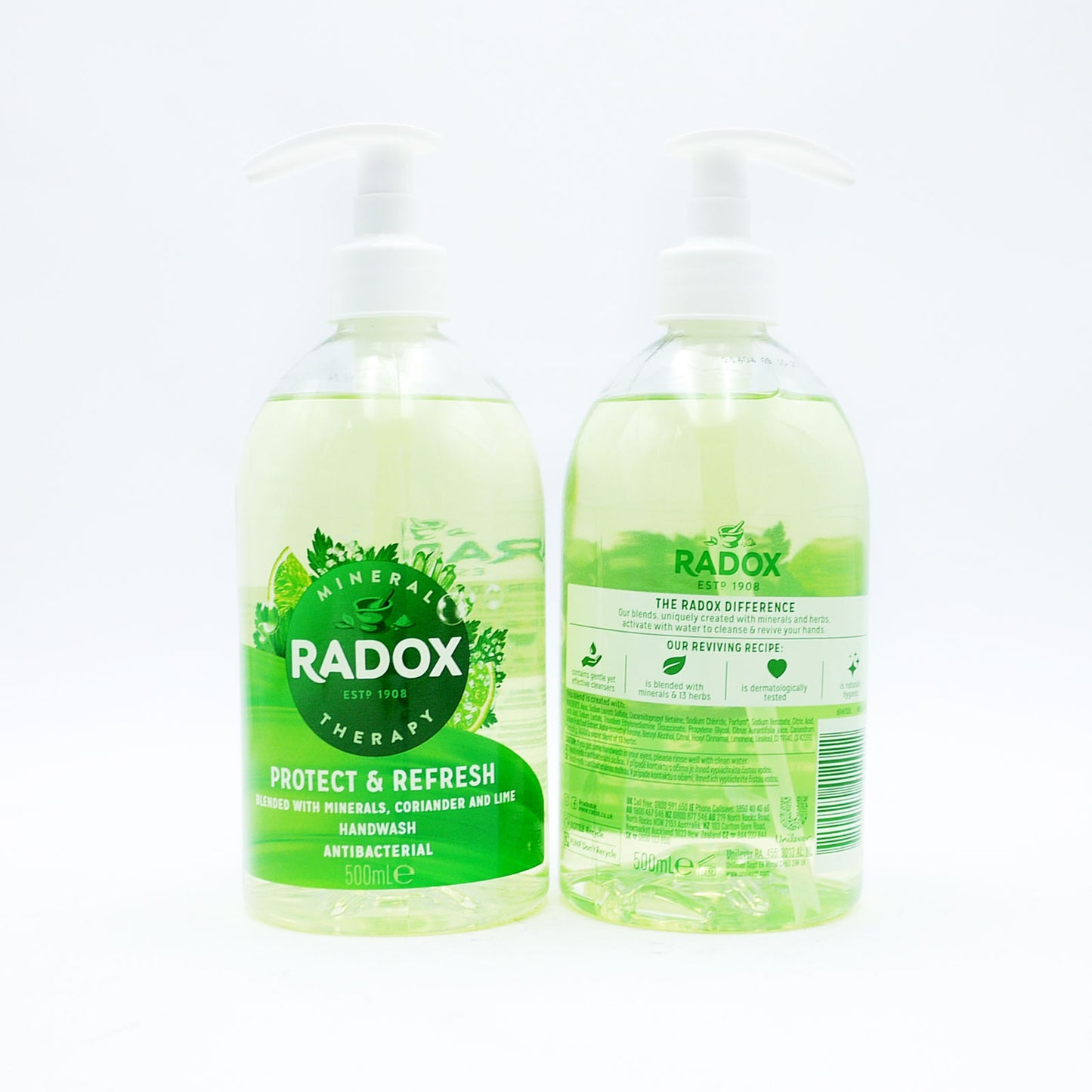 RADOX SAVON LIQUIDE MAINS PROTECTION & FRAÎCHEUR (C) 500ml