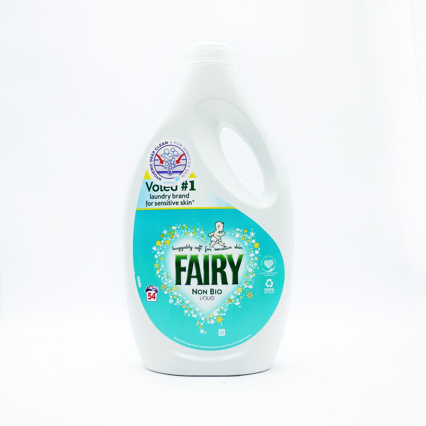 LESSIVE LIQUIDE FAIRY NON BIO PEAUX SENSIBLES 54 LESSIVES (C) 1,89L