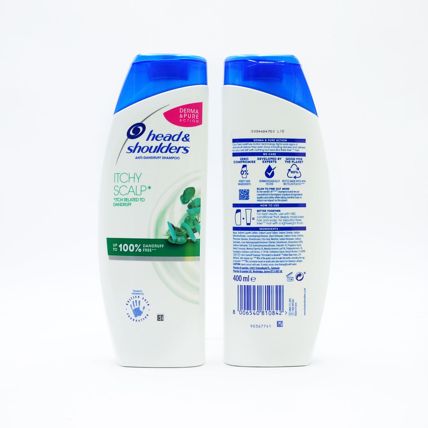 H&S SHAMPOOING CUIR CHEVELU QUI GRATTE (C) 400ml