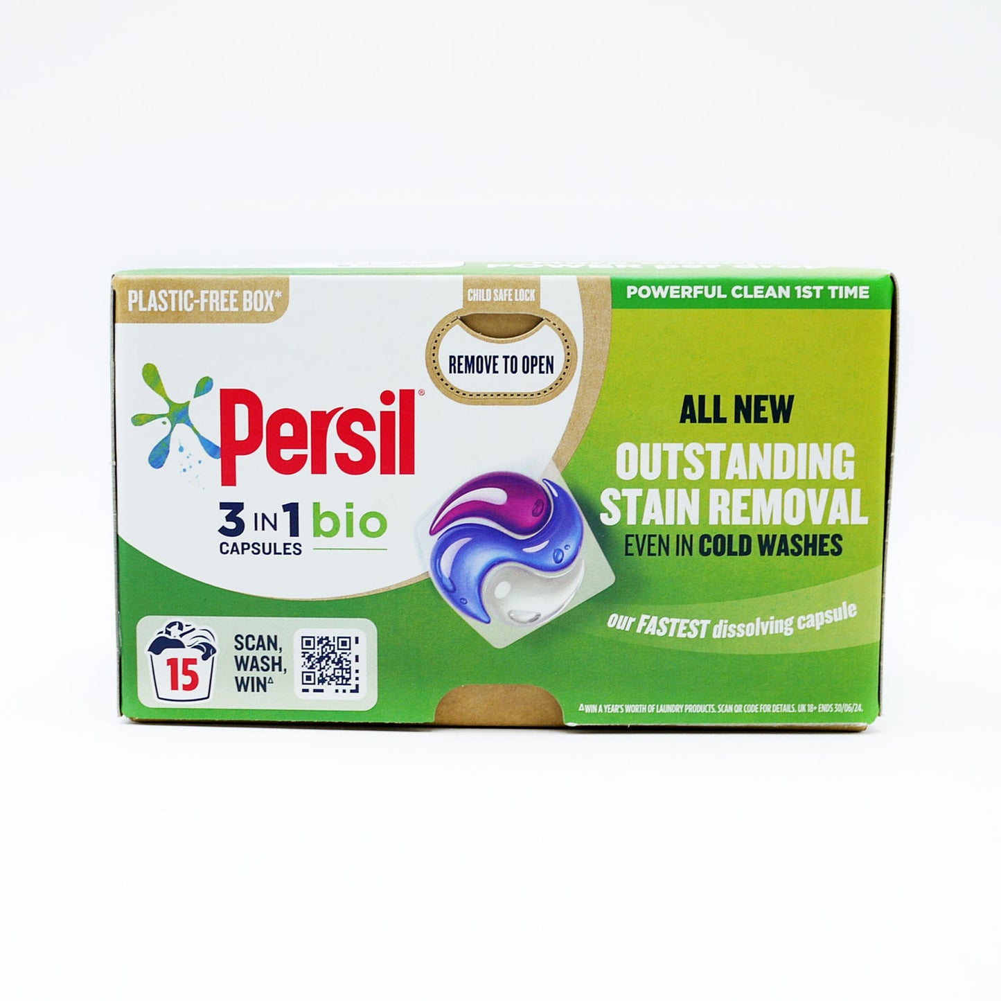PERSIL 3IN1 CAPSULES BIOLOGIQUE 15 U.