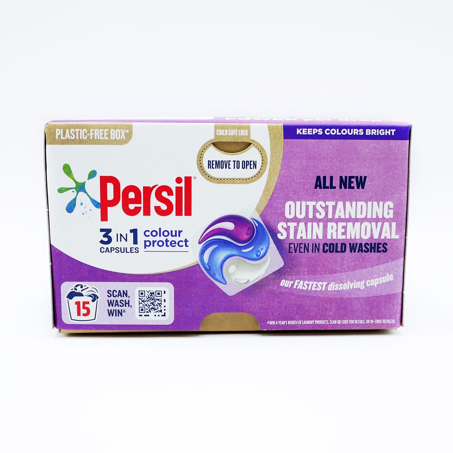 PERSIL CAPSULES 3EN1 COULEUR X 15