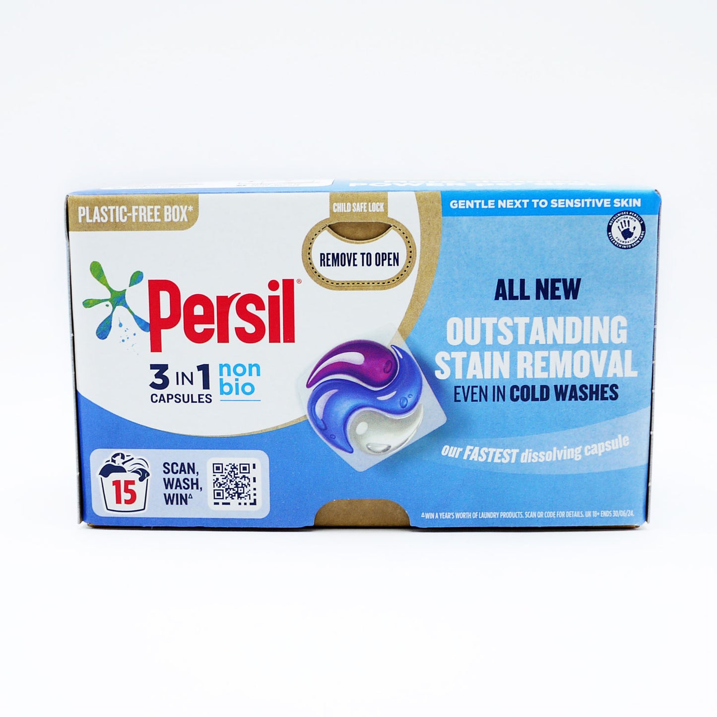LESSIVE PERSIL 3EN1 CAPSULES SANS BIOLOGIQUE X15