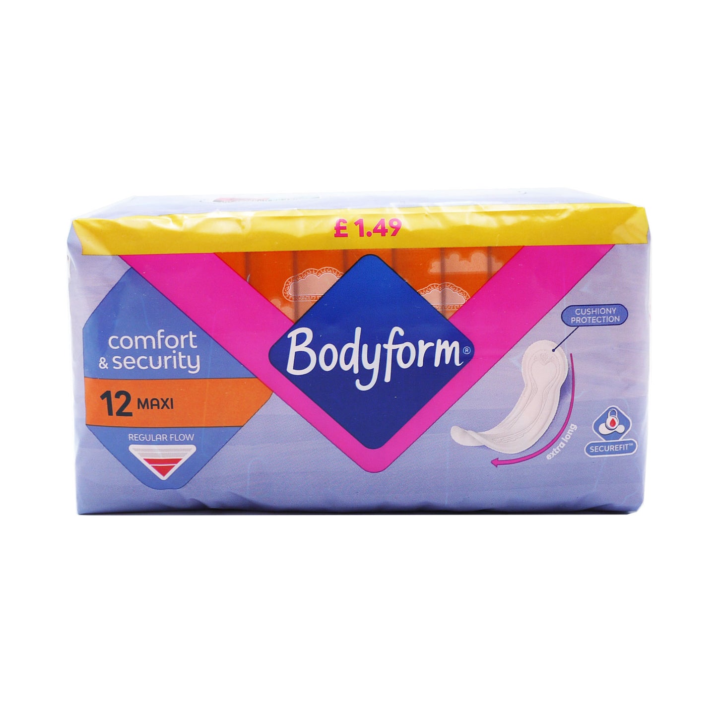 BODYFORM MAXI NORMAL PRIX MAXIMUM CONSEILLÉ 1,49 12 unités