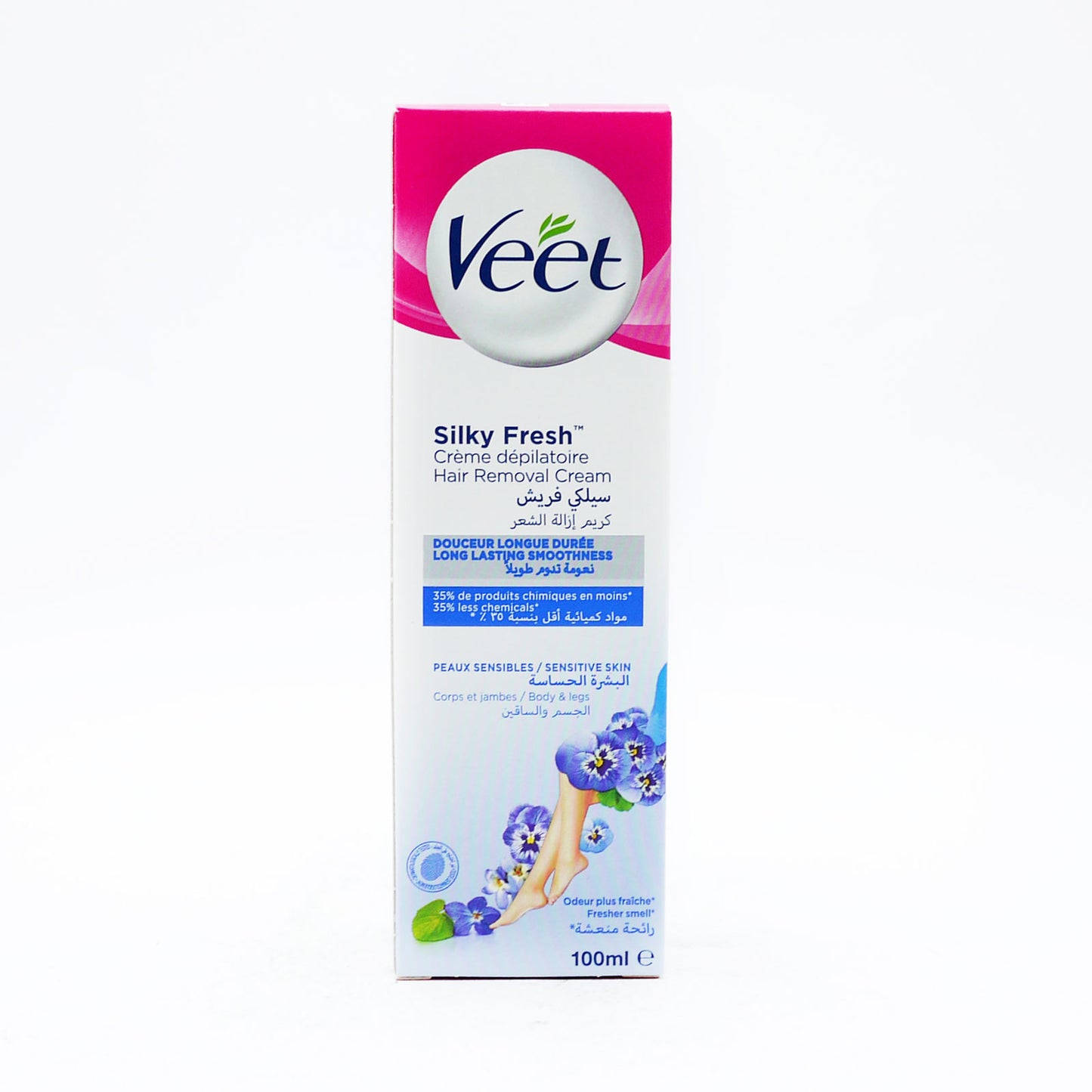 CRÈME DÉPILATOIRE VEET PEAU SENSIBLE 100ML