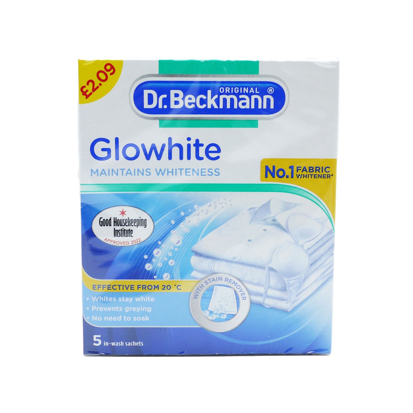 DR BECKMANN BLANC PUR 2,09 £ PVC (5X40G)