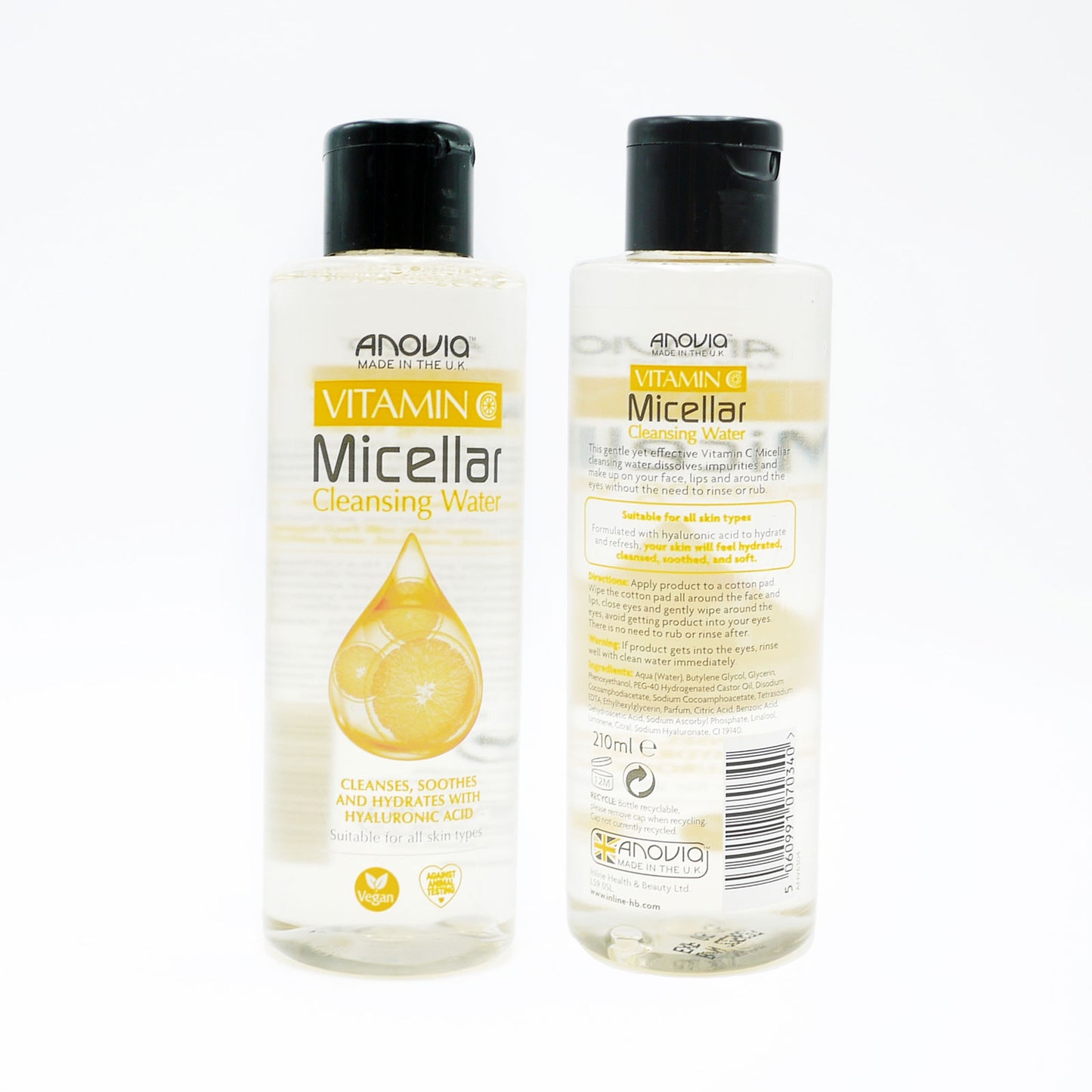 ANOVIA VITAMIN C MICELLAR WATER 200ML