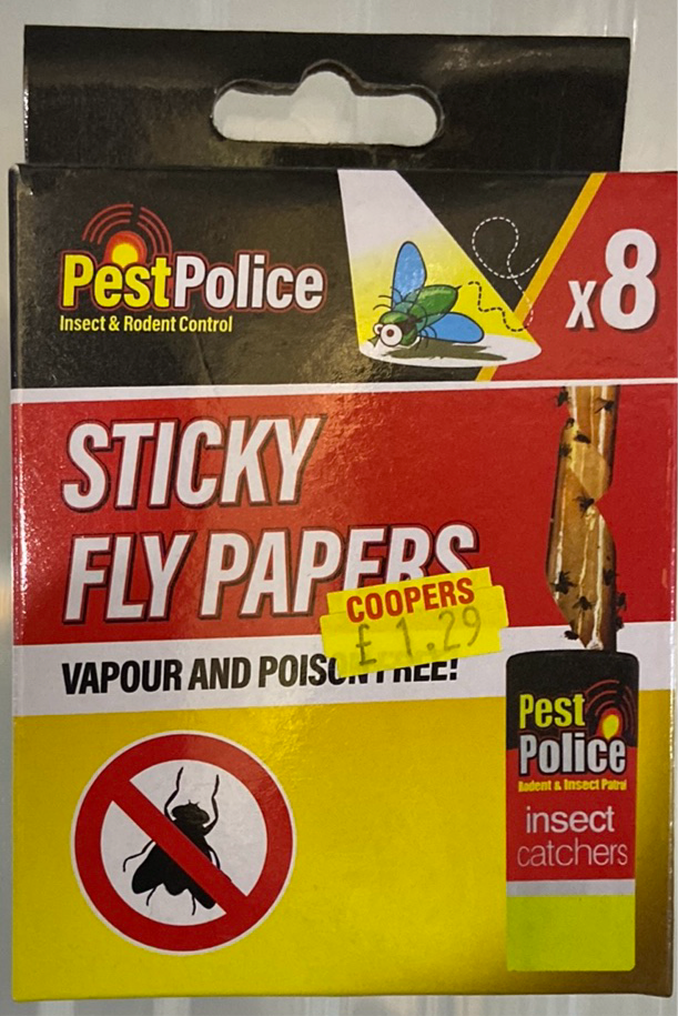 CHASSE-INSECTES PEST POLICE - LOT DE 8