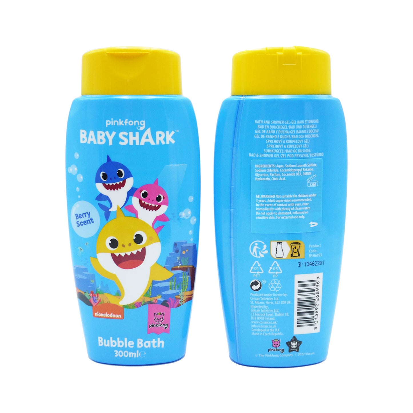 BABYSHARK BAIN MOUSSANT 300ml