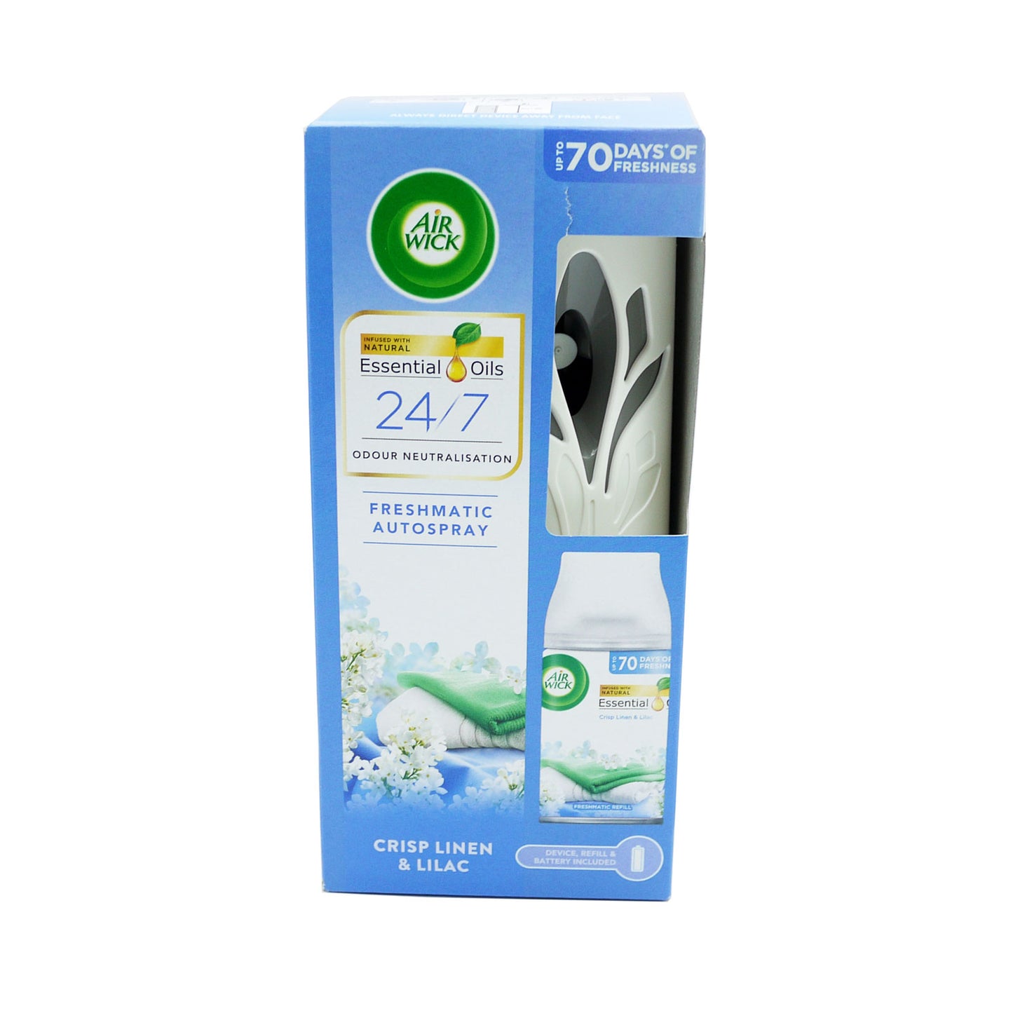 AIRWICK FRESHMATIC DIFFUSEUR TEXTILE FRAIS (C)