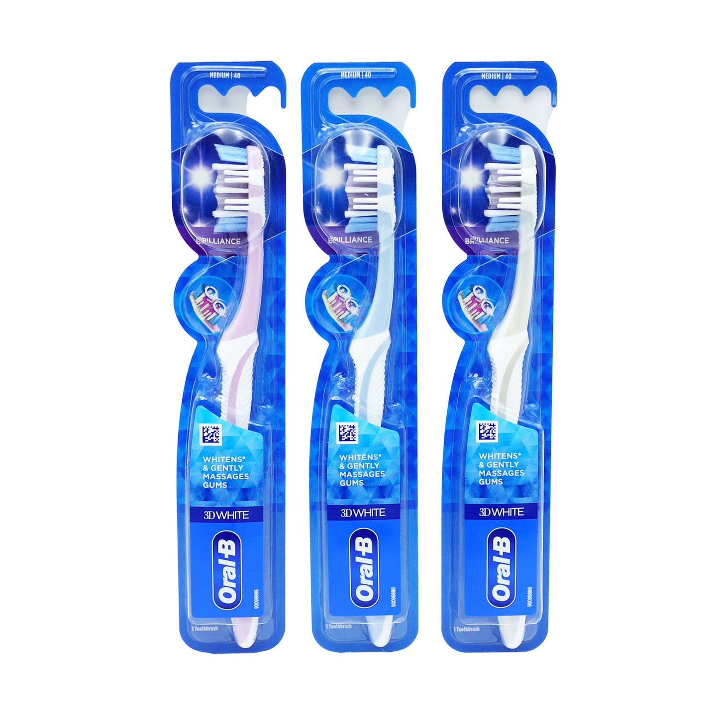 BROSSE À DENTS MANUELLE ORAL B BLANCHEUR ÉCLATANTE