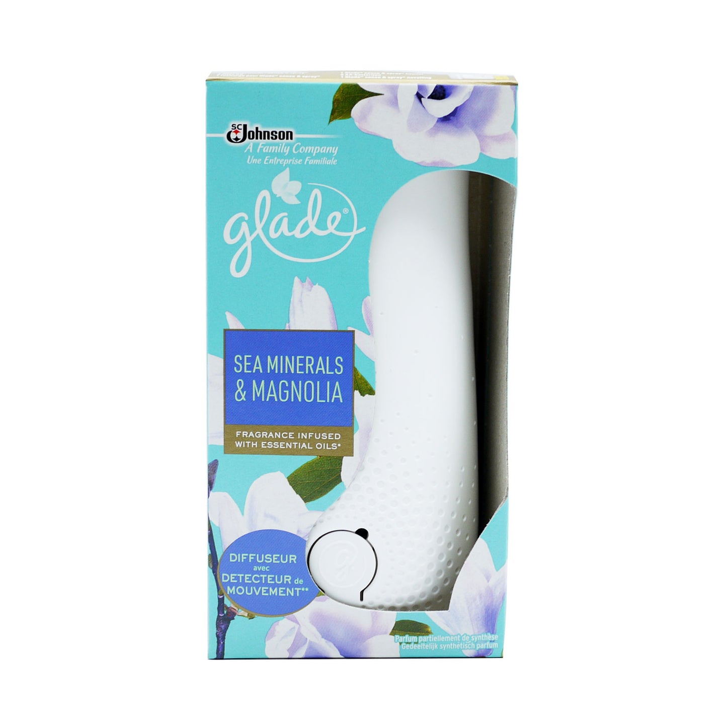 GLADE SENSE & SPRAY UNIT MINÉRAUX MARINS ET MAG (C) 18ML