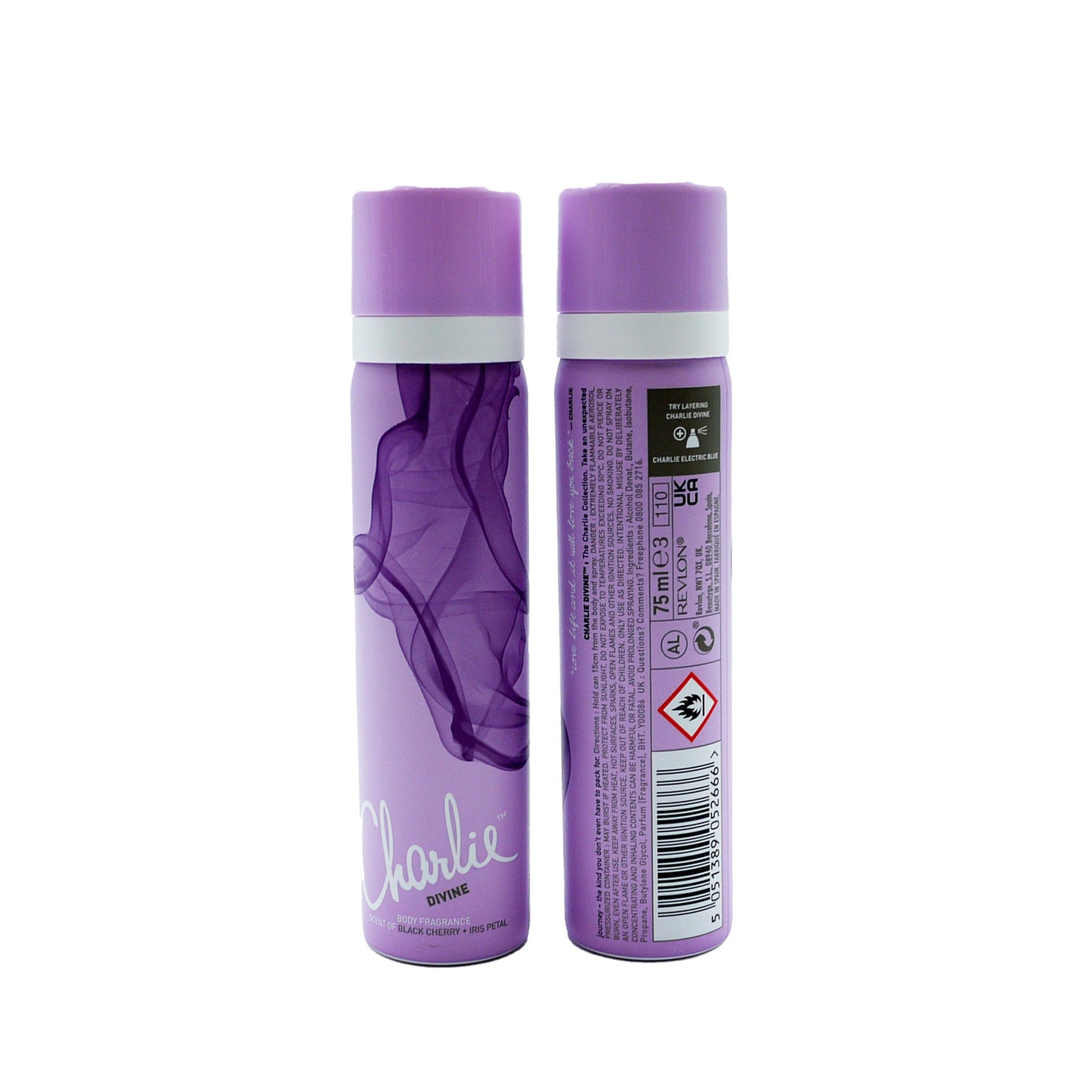 CHARLIE BODY SPRAY DIVIN 75ml