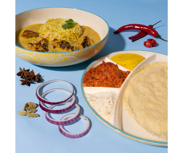 Découvrez la commodité et le style : le bol multi-cuisine et l'assiette à compartiments World Foods.