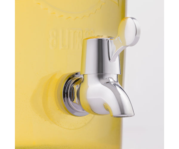8 Litre Clip Top Round Drinks Dispenser | Refreshing Beverages for Every Occasion.