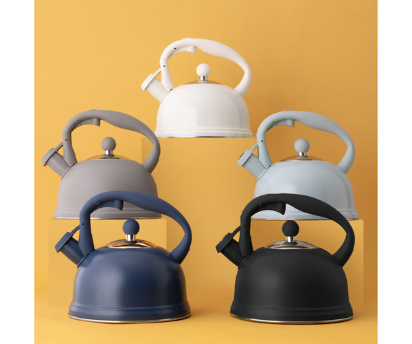 Bouilloire Classique pour Cuisinière Crème 1,8L Qualité Premium