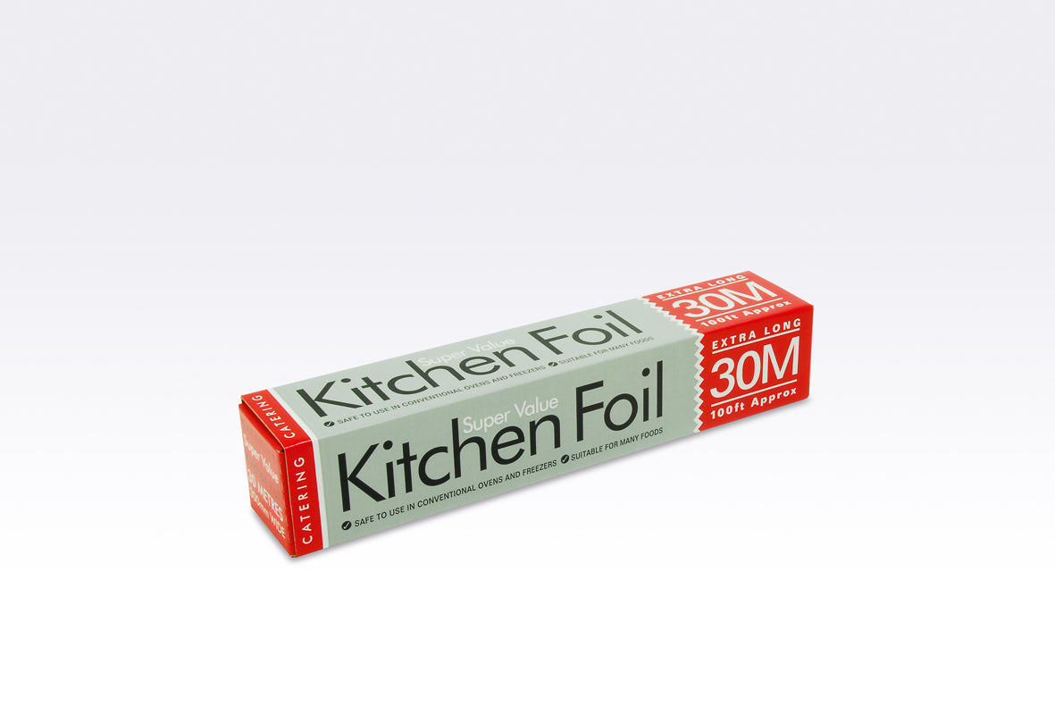 Essential Super Value Kitchen Foil 10mu 300mm x 30m