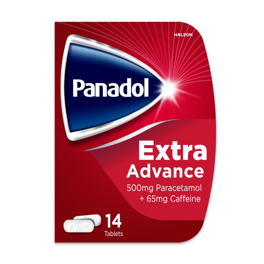Panadol Extra Fast & Effective Pain Relief Formula 14 Tablets