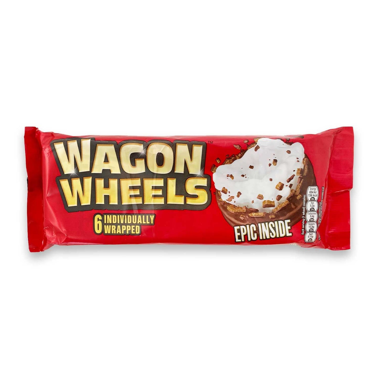 Wagon Wheels 6 Emballés Individuellement