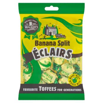 WALKERS ÉCLAIRS BANANE SPLIT 150g