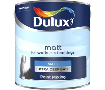 Peinture émulsion mate DULUX base extra 2,5 L, couleur mélangée