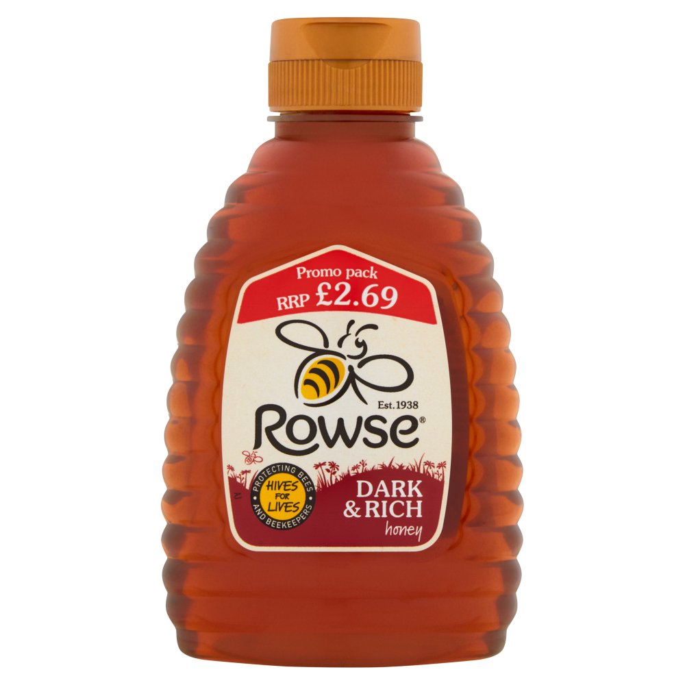 Miel foncé et riche Rowse