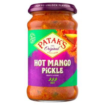 PATAK’S HOT MANGO PICKLE FRUITY & FIERY 283g