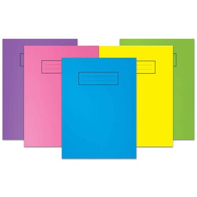 Cahier d'exercices Silvine A5 de couleur : Assorti